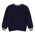 Twinset Cardigan tinta unita con Profili In Contrasto Blu per Neonata 252GB3060N BLU TWINSET 