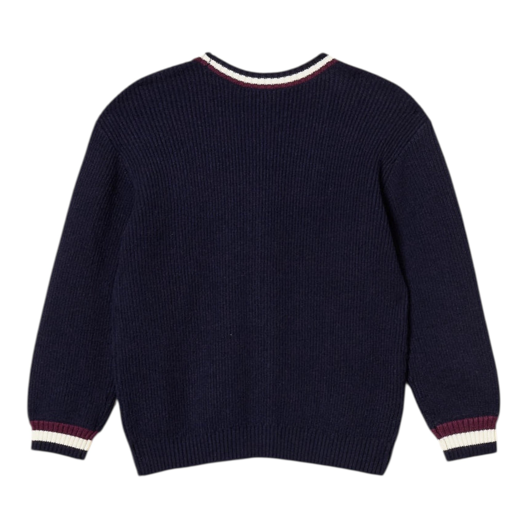 Twinset Cardigan tinta unita con Profili In Contrasto Blu per Neonata 252GB3060N BLU TWINSET 