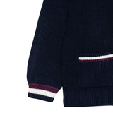 Twinset Cardigan tinta unita con Profili In Contrasto Blu per Neonata 252GB3060X BLU TWINSET 