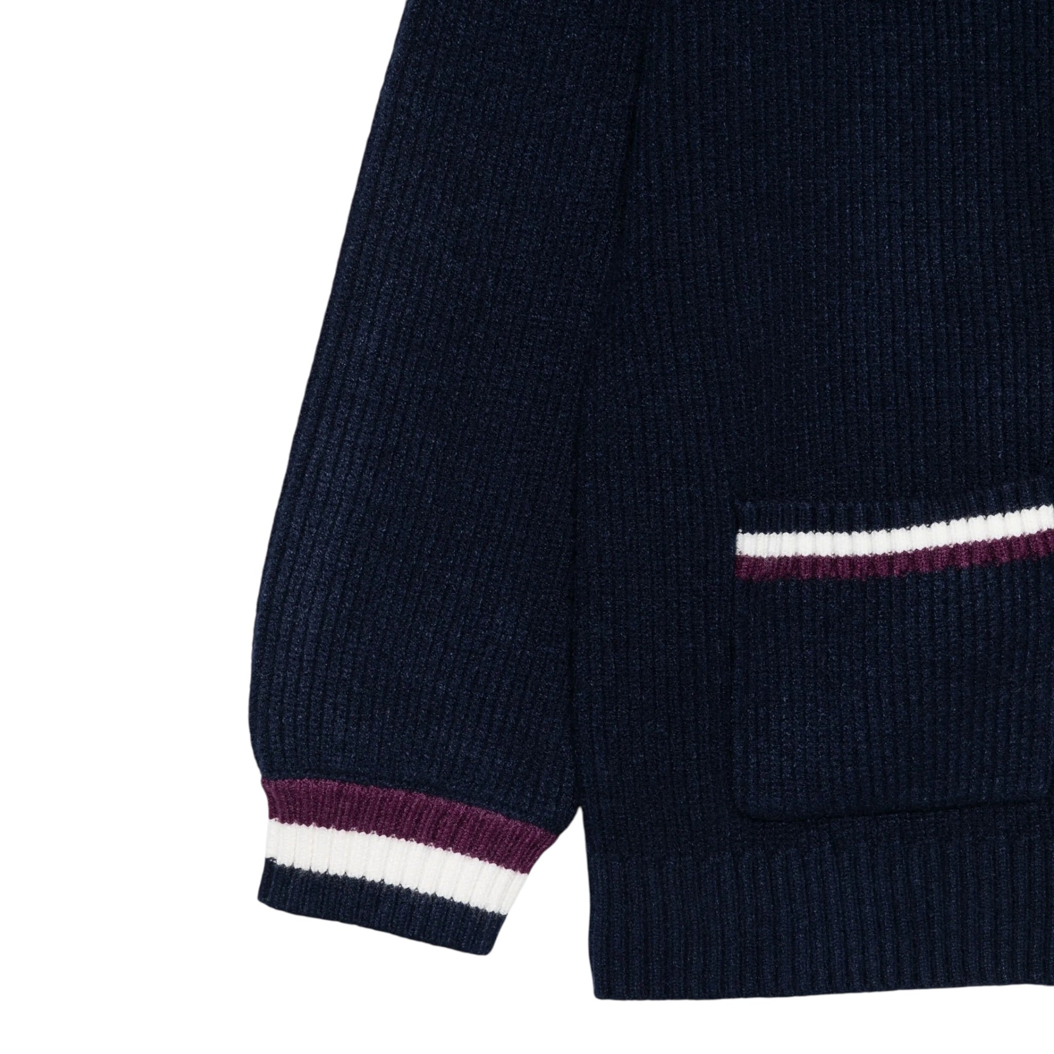 Twinset Cardigan tinta unita con Profili In Contrasto Blu per Neonata 252GB3060X BLU TWINSET 