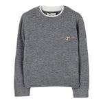 Twinset Maglia tinta unita con Logo Grigio per Neonata 252GB3070 GRIGIO TWINSET 
