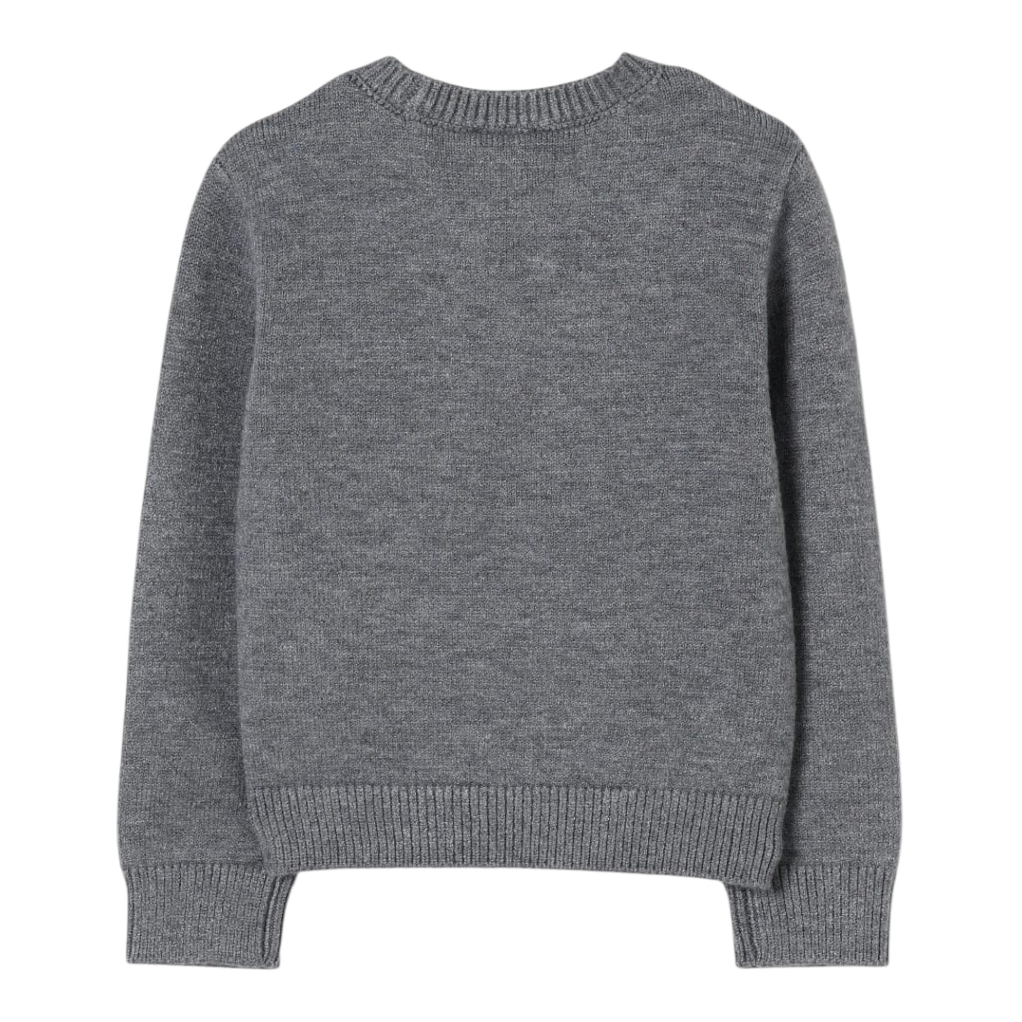 Twinset Maglia tinta unita con Logo Grigio per Neonata 252GB3070 GRIGIO TWINSET 