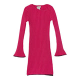 Twinset Abito Manica Lunga tinta unita Fuxia per Neonata 252GB3082N FUXIA TWINSET 