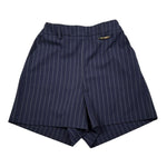 Twinset Short tinta unita con Fantasia A Righe Blu per Bambina 252GJ2041 BLU TWINSET 