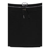 Twinset Gonna tinta unita con Logo Nero per Bambina 252GJ2057 NERO TWINSET 