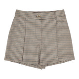Twinset Short tinta unita con Microfantasia Beige per Bambina 252GJ2103X BEIGE TWINSET 