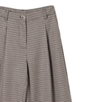 Twinset Pantalone tinta unita con Microfantasia Panna per Bambina 252GJ2104 PANNA TWINSET 