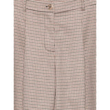 Twinset Pantalone tinta unita con Microfantasia Beige per Bambina 252GJ2104X BEIGE TWINSET 
