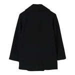Twinset Cappotto tinta unita Doppiopetto Nero per Bambina 252GJ2142 NERO TWINSET 