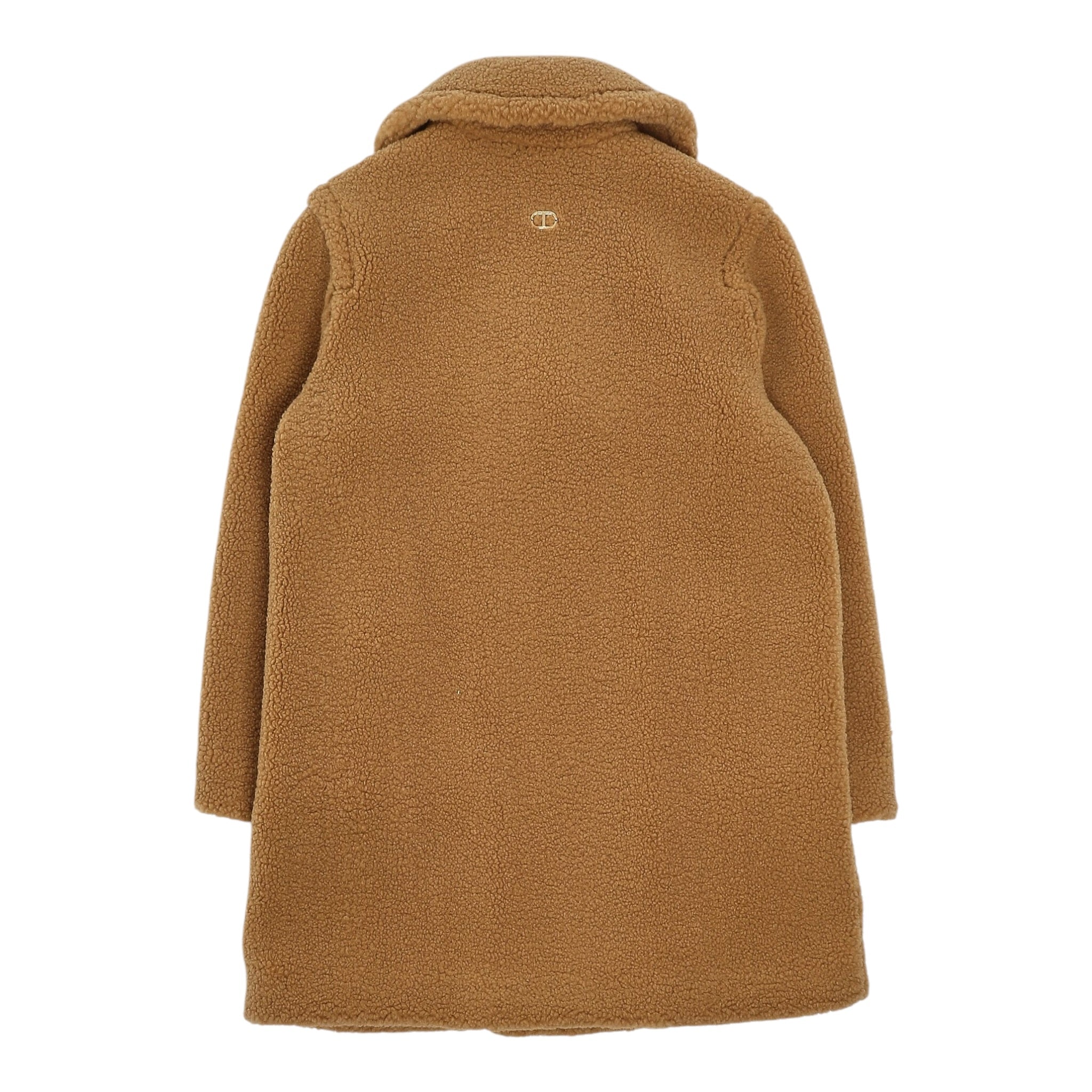 Twinset Cappotto tinta unita Doppiopetto Cammello per Bambina 252GJ2180 CAMMELLO TWINSET 