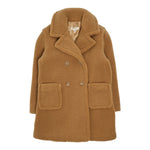 Twinset Cappotto tinta unita Doppiopetto Cammello per Bambina 252GJ2180 CAMMELLO TWINSET 