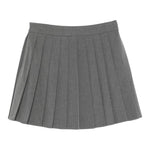 Twinset Gonna tinta unita con Logo Grigio per Bambina 252GJ2271 GRIGIO TWINSET 