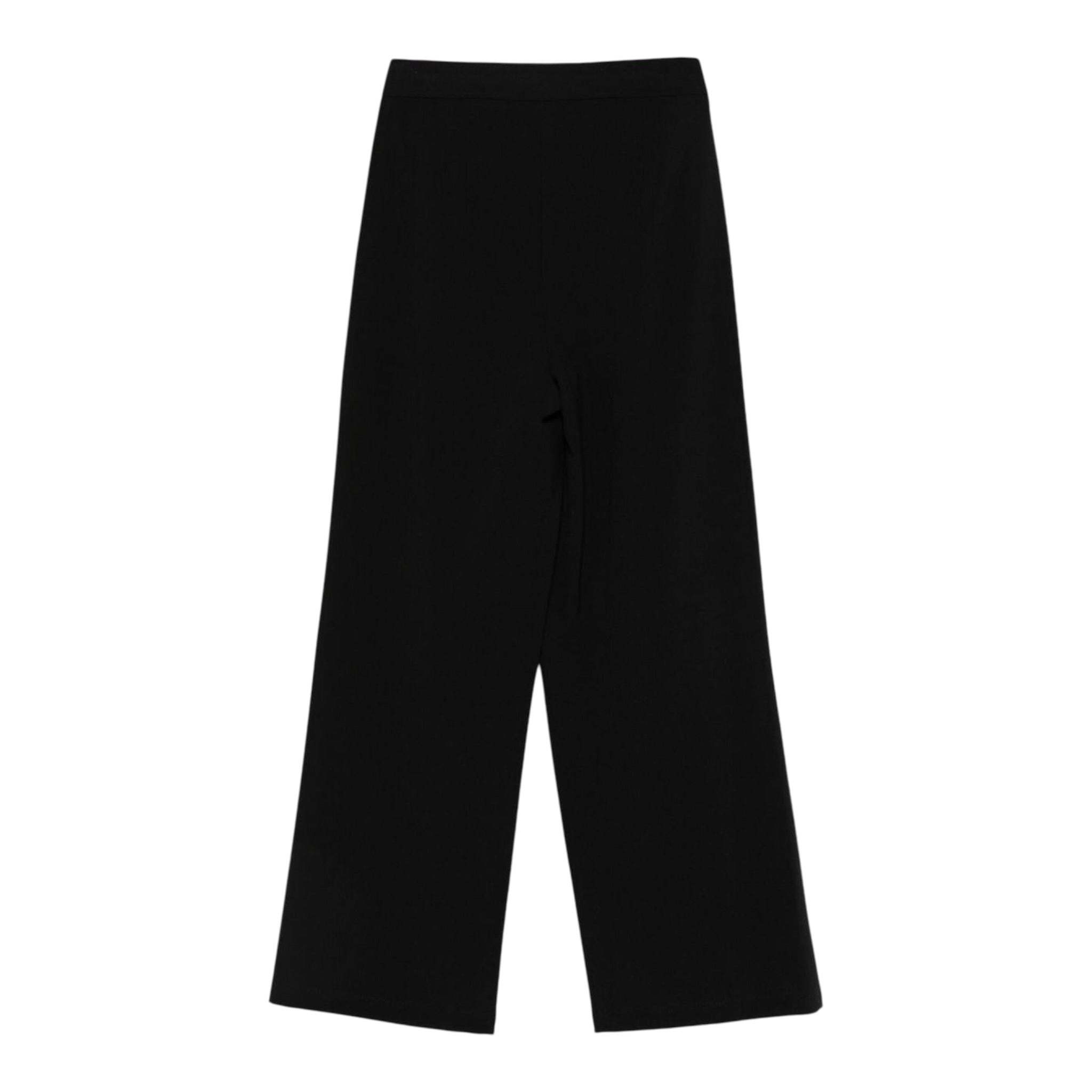 Twinset Pantalone tinta unita Modello Palazzo Nero per Bambina 252GJ2274 NERO TWINSET 