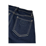 Twinset Jeans tinta unita Modello Palazzo Blu per Bambina 252GJ228 BLU TWINSET 