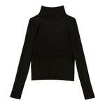 Twinset Shirt Velata tinta unita con Top Nero per Bambina 252GJ2310X NERO TWINSET 