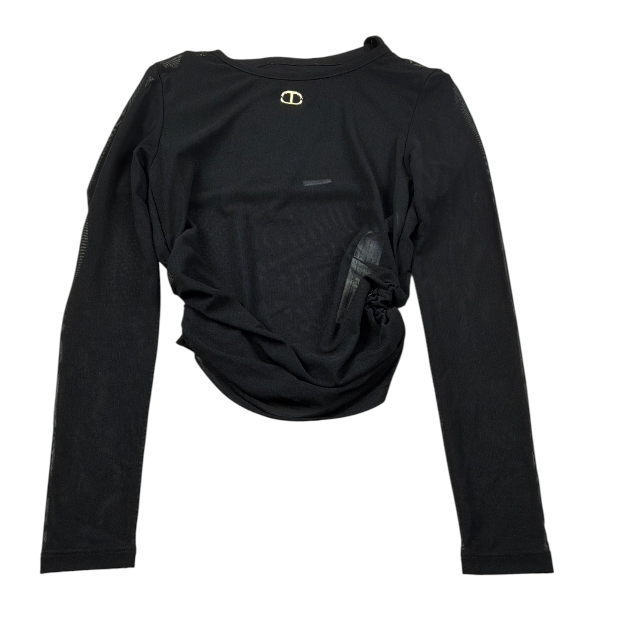 Twinset Camicia Manica Lunga con Top Nero per Bambina 252GJ2311 NERO TWINSET 