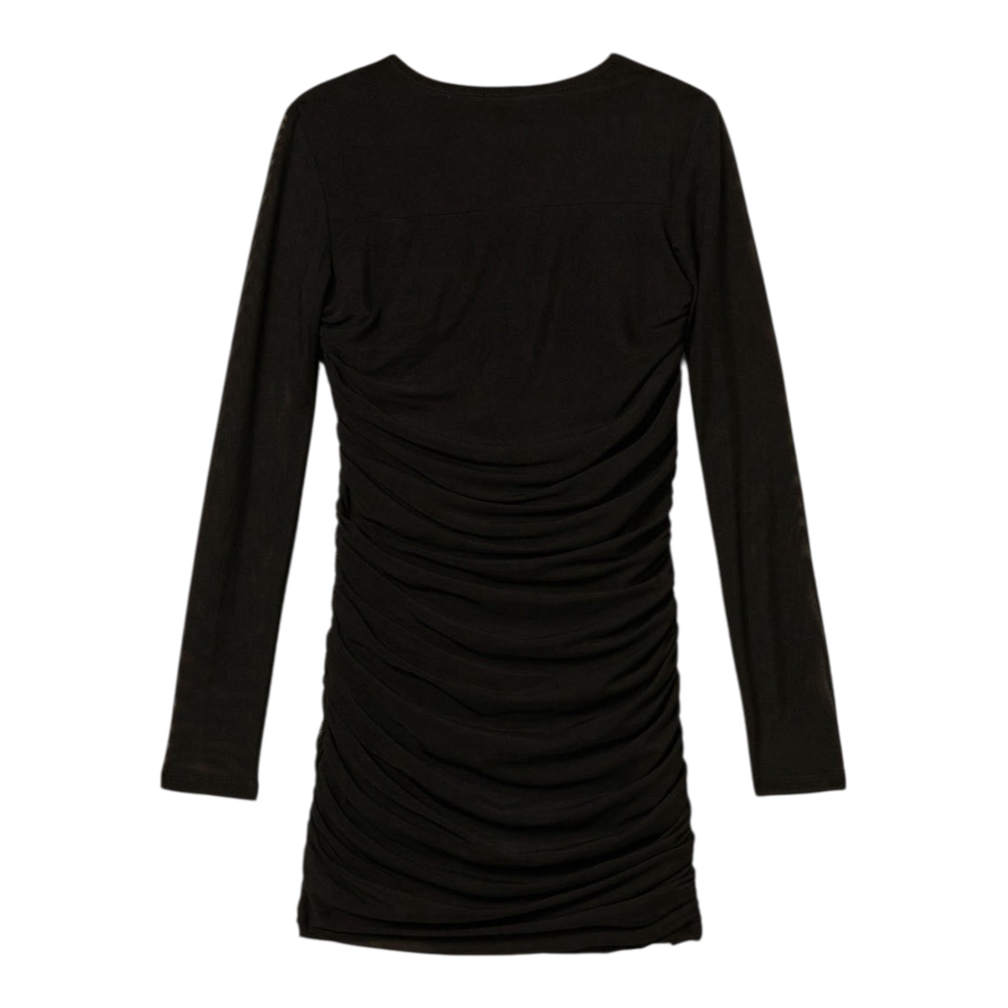 Twinset Abito Manica Lunga tinta unita Nero per Bambina 252GJ2312 NERO TWINSET 