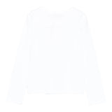 Twinset Shirt tinta unita con Stampa Bianco per Bambina 252GJ2320X BIANCO TWINSET 