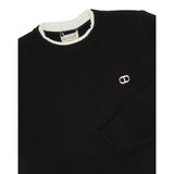 Twinset Maglia tinta unita Girocollo Nero per Bambina 252GJ3011 NERO TWINSET 