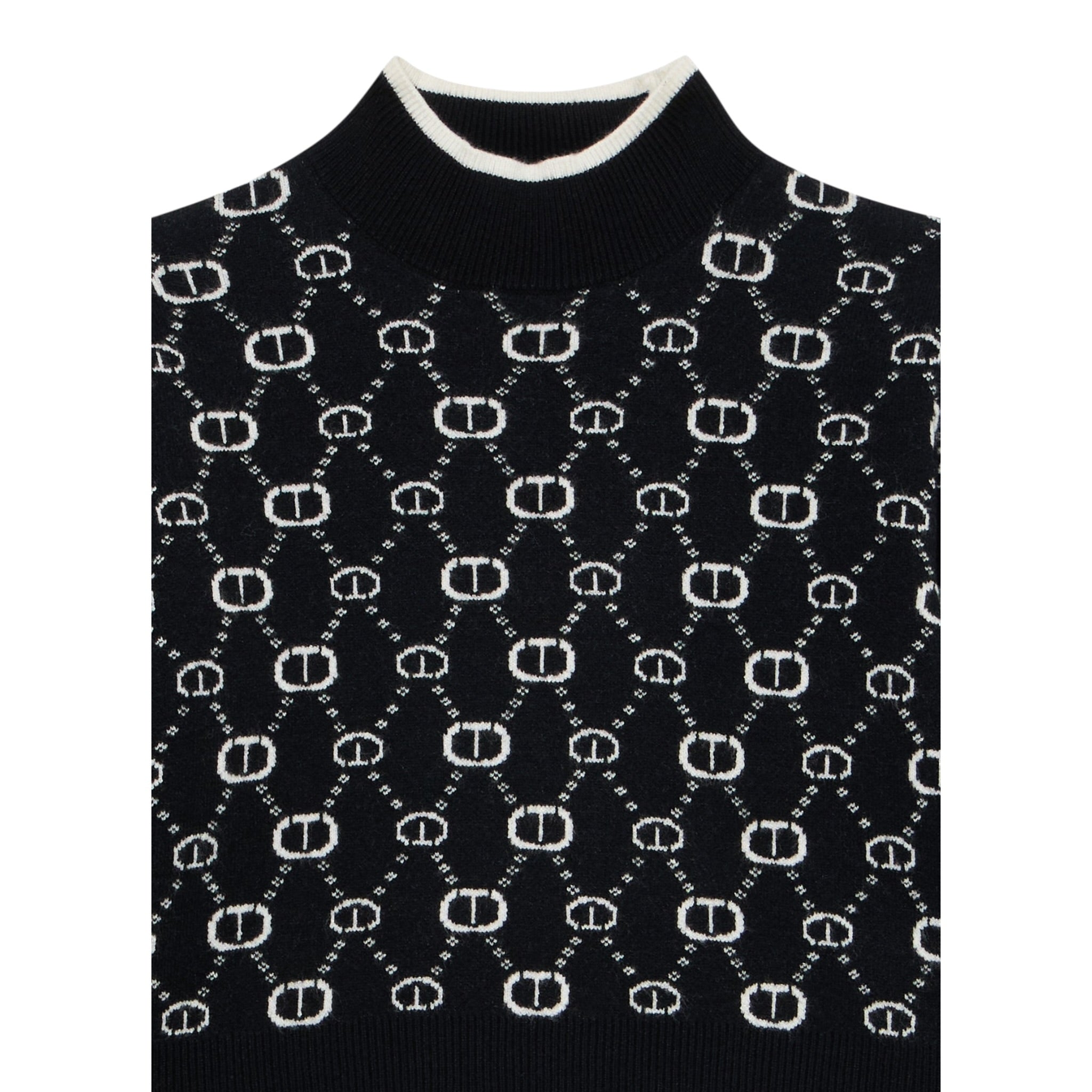 Twinset Completo 2 Pezzi Maglia-Gonna Nero per Bambina 252GJ3022XX NERO TWINSET 