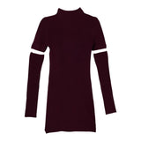 Twinset Abito tinta unita con Manicotti Vinaccia per Bambina 252GJ3040 VINACCIA TWINSET 