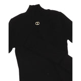 Twinset Abito tinta unita con Manicotti Nero per Bambina 252GJ3040XX NERO TWINSET 