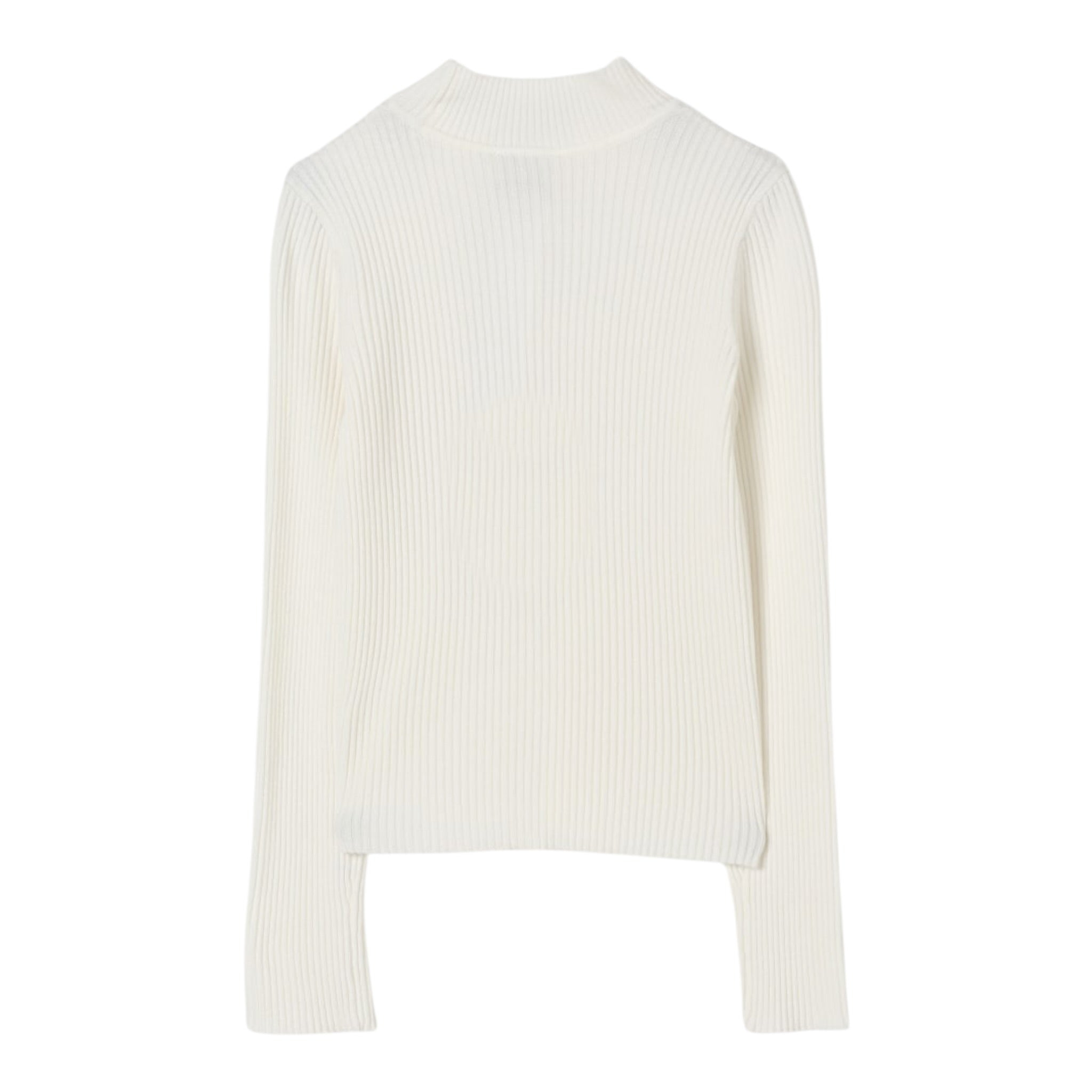 Twinset Maglia Mezzo Collo tinta unita Bianco per Bambina 252GJ3042 BIANCO TWINSET 