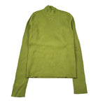 Twinset Maglia Mezzo Collo tinta unita Verde per Bambina 252GJ3042XX VERDE TWINSET 