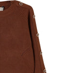 Twinset Maglia tinta unita Mezzo Collo Cammello per Bambina 252GJ3061XX CAMMELLO TWINSET 