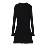 Twinset Cardigan tinta unita Lungo Nero per Bambina 252GJ3090 NERO TWINSET 
