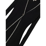 Twinset Cardigan tinta unita Lungo Nero per Bambina 252GJ3090 NERO TWINSET 