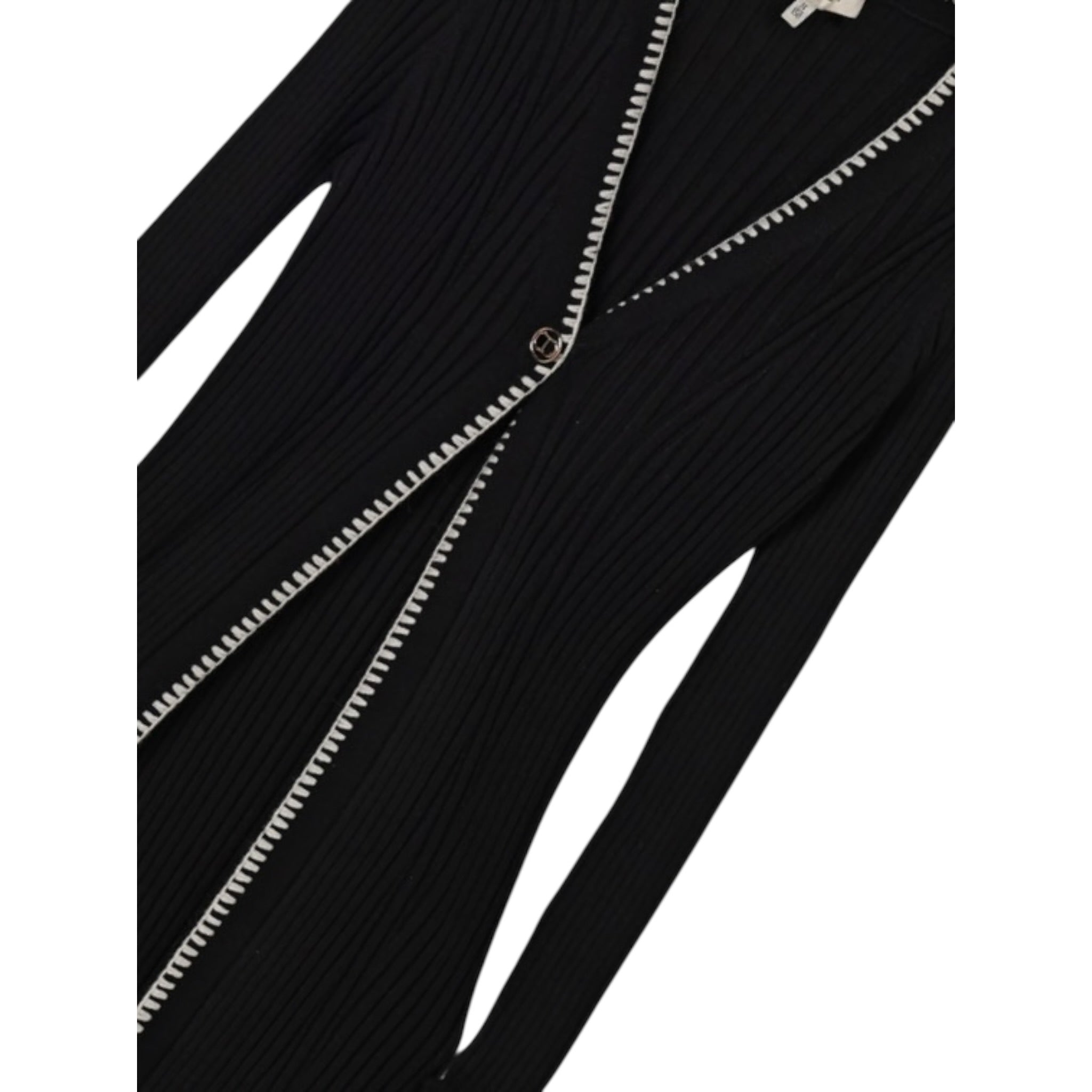 Twinset Cardigan tinta unita Lungo Nero per Bambina 252GJ3090 NERO TWINSET 