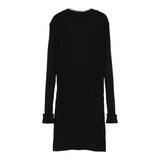 Twinset Cardigan tinta unita Lungo Nero per Bambina 252GJ3090XX NERO TWINSET 