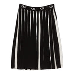 Twinset Gonna Bicolore con Plisset Nero/Bianco per Bambina 252GJ3100 NERO/BIANCO TWINSET 