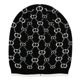Twinset Cappello tinta unita con Loghi Nero per Bambina 252GJ501D NERO TWINSET 