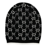 Twinset Cappello tinta unita con Loghi Nero per Bambina 252GJ501D NERO TWINSET 