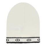 Twinset Cappello tinta unita con Stampa Panna per Bambina 252GJ501H PANNA TWINSET 
