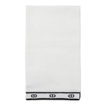 Twinset Sciarpa tinta unita con Logo Panna per Bambina 252GJ501J PANNA TWINSET 