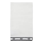 Twinset Sciarpa tinta unita con Logo Panna per Bambina 252GJ501JX PANNA TWINSET 