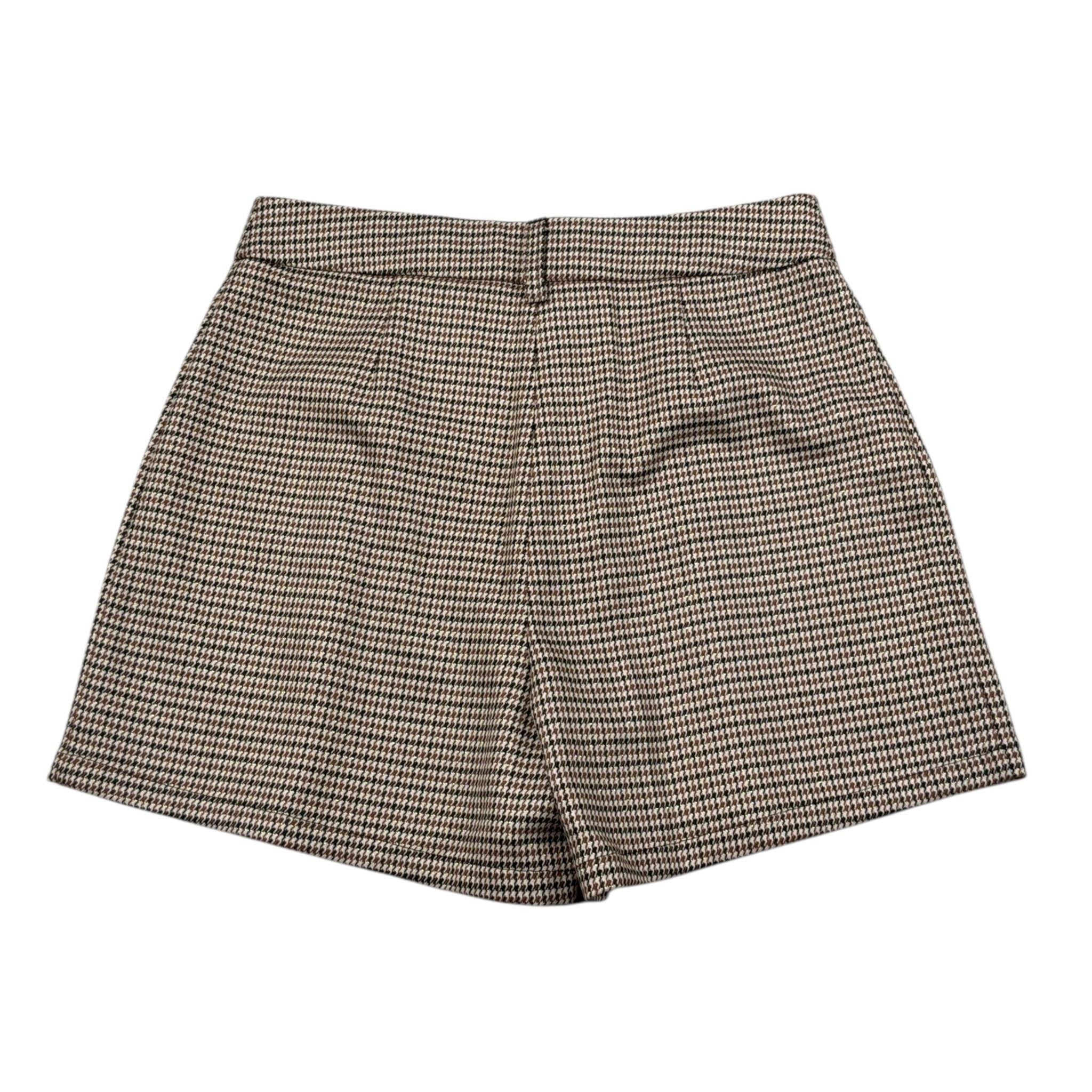 Twinset Short tinta unita con Microfantasia Beige per Bambina GJ2103 BEIGE TWINSET 