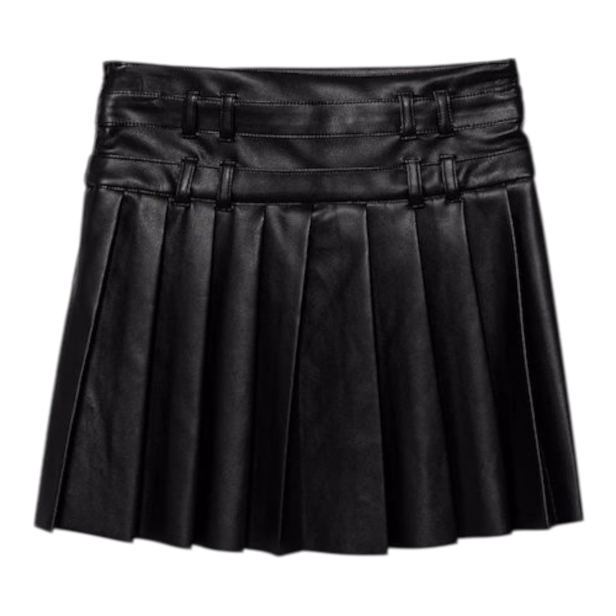 Guess Gonna In Ecopelle tinta unita Nero per Bambina J5YD04WFV60 NERO GUESS 