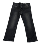 Twoplay Jeans tinta unita con Girovita Regolabile Nero per Bambino 007772 NERO TWOPLAY 