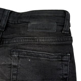 Twoplay Jeans tinta unita con Girovita Regolabile Nero per Bambino 007772 NERO TWOPLAY 