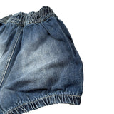 U+È Short tinta unita In Denim Blu per Neonata UE1911 BLU U+è 