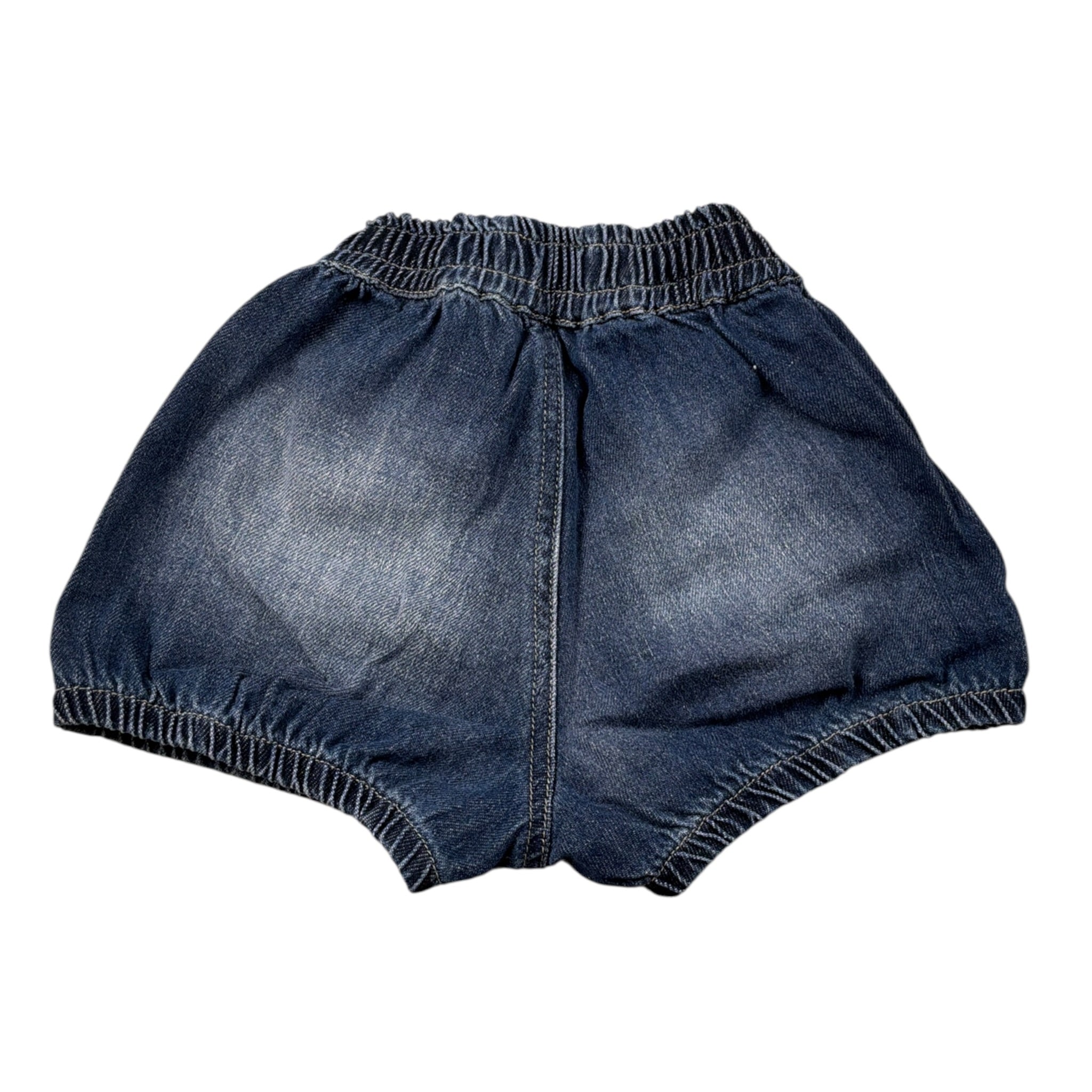 U+È Short tinta unita In Denim Blu per Bambina UE1911J BLU U+è 