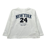 U+È Shirt tinta unita con Stampa Bianco per Neonata UE1930 BIANCO U+è 