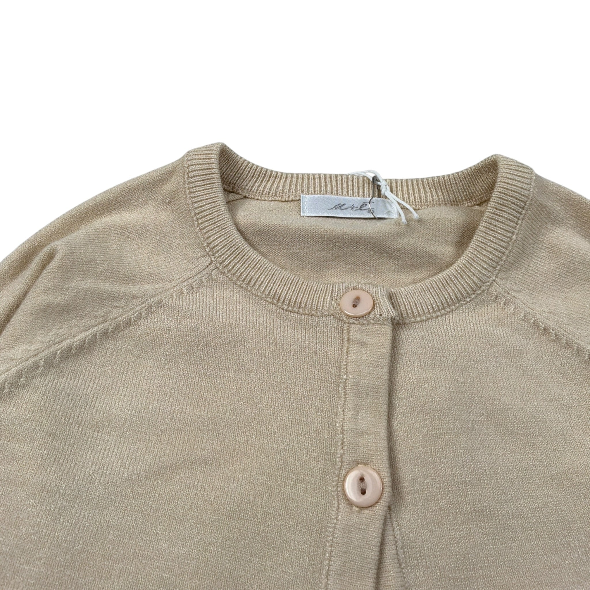 U+È Cardigan Tinta Uita Beige per Neonata UE1996N BEIGE U+è 
