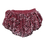 U+È Coulotte tinta unita con Paillettes Rosa per Bambina UE2113X ROSA U+è 