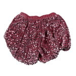 U+È Short tinta unita con Paillettes Rosa per Neonata UE2113XX ROSA U+è 