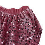 U+È Short tinta unita con Paillettes Rosa per Neonata UE2113XX ROSA U+è 